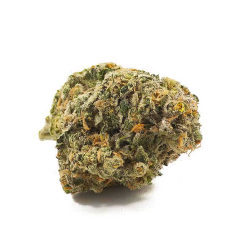 An image of OG Kush marijuana on a white background