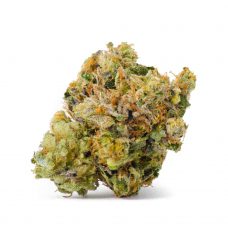 An image of Atomic Pink marijuana on a white background