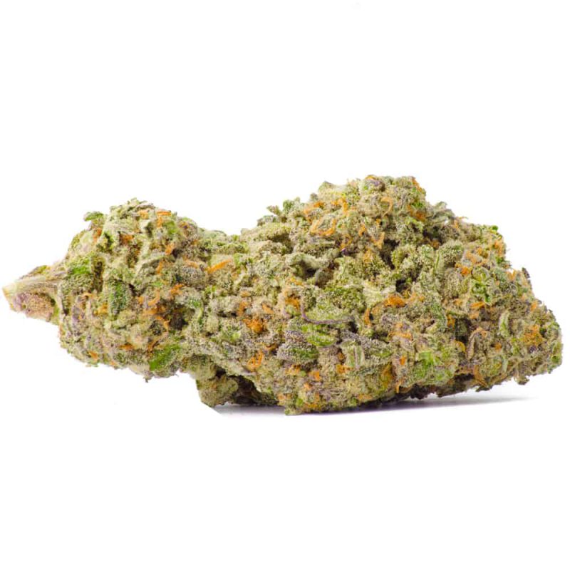 An image of Blue God bud on a white background