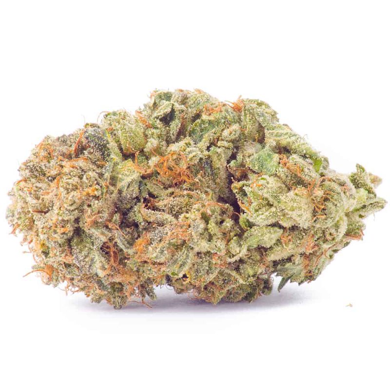 An image of Super Silver Haze marijuana on a white background