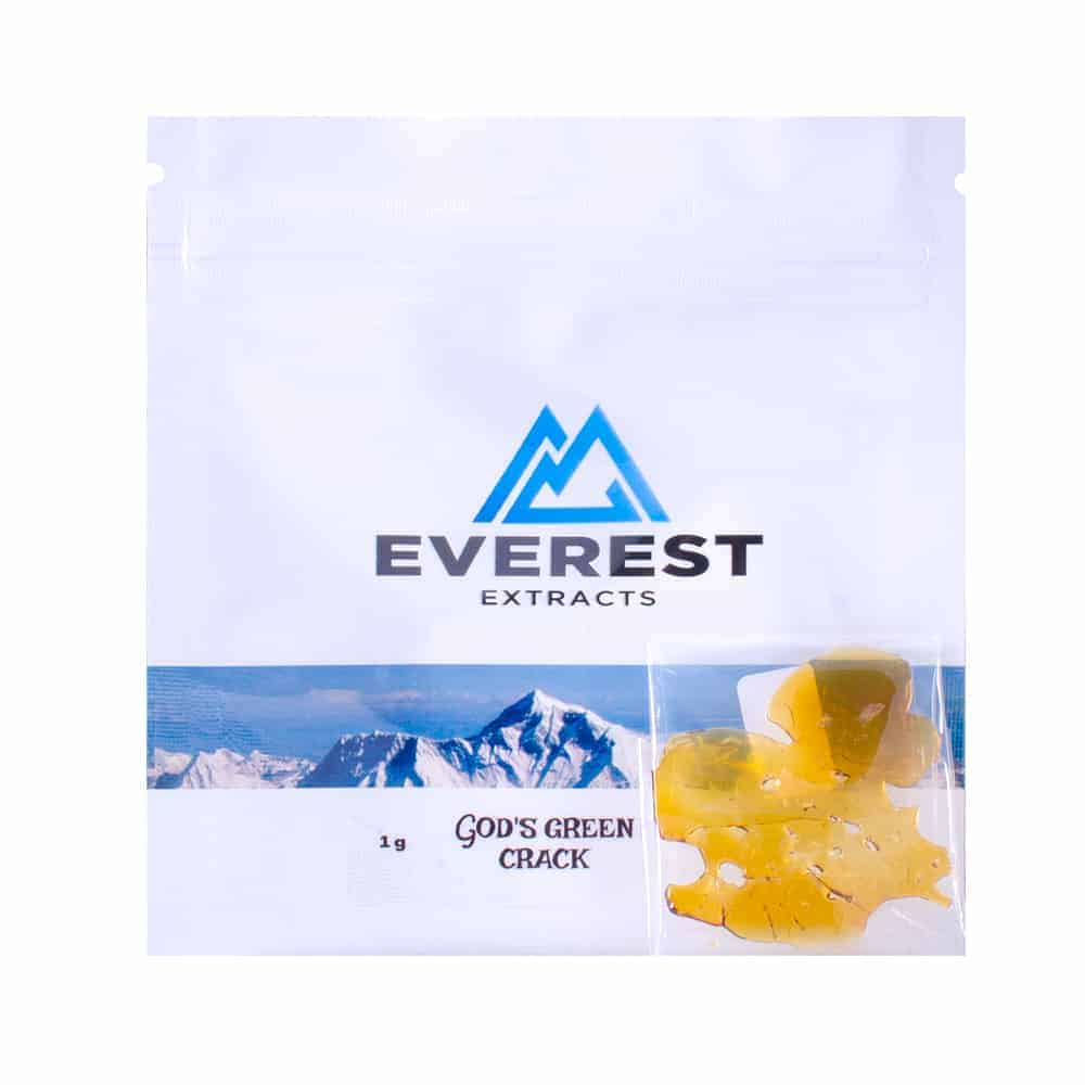 "Everest shatter gods green crack bag"