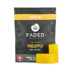 Faded Edibles Pinepapple Jelly 360mg