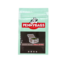 An image of Kush Bomb Pennybags Shatter on a white background