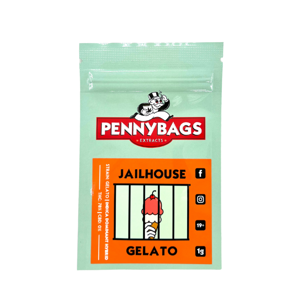 An image of Jailhouse Gelato Pennybags Shatter on a white background