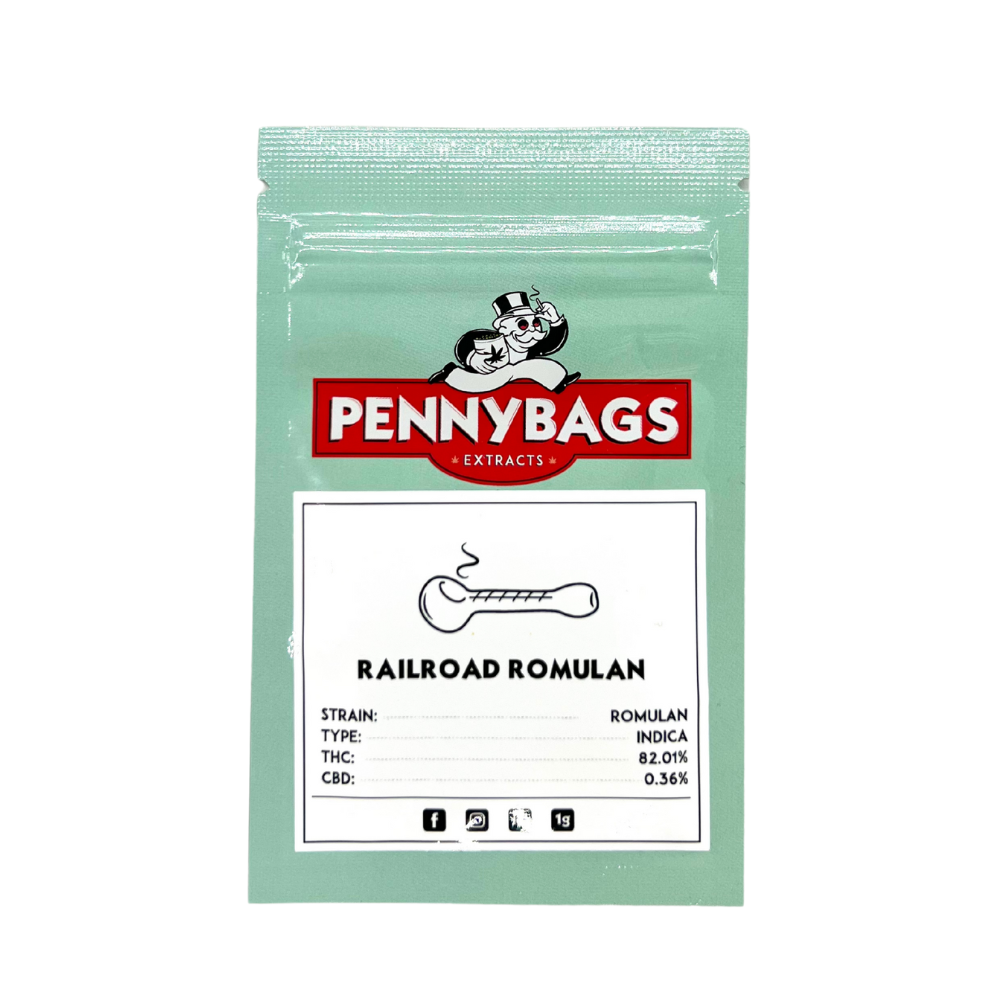 An image of Railroad Romulan Pennybags Shatter on a white background