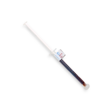 An image of a 1 gram syringe of Sativa Cherry Oil on a white background