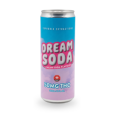 Euphoria Extractions - Dream Soda - 50mg THC on a clean white background