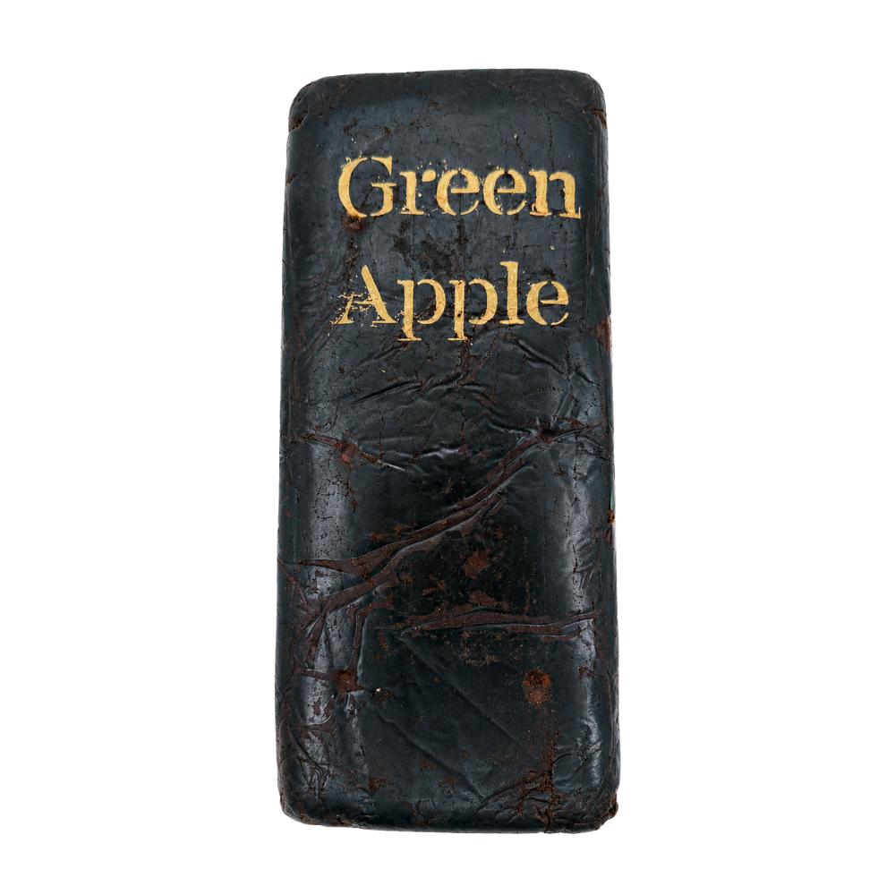 Green Apple Hash on a clean white background